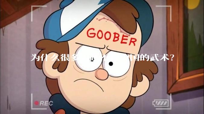 为什么很多人瞧不起中国的武术？