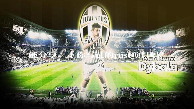 能分享一下你写过的rust项目吗？