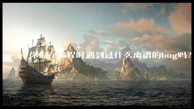 你们在编程时遇到过什么离谱的bug吗？